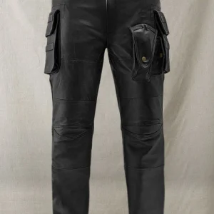 Brad Pitt Leather Pants